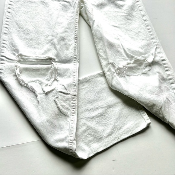 🍒Women’s PacSun 90s Boyfriend White Jeans. Size: 28 - Picture 12 of 13